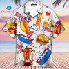 Funny American Hot Dog 4Th Of July Independence Day Trendy Hawaiian Shirt 1